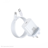 Remax Figen 30W GaN Wall Charger kit with Type C to Type C Cable