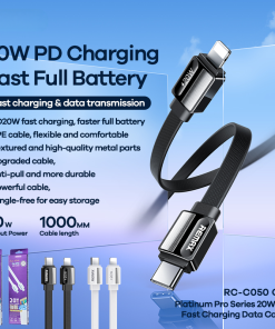 Alternative view of Remax Platinum-C050 Pro 20W Type-C to Lightning Fast Charging Data Cable