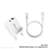 Remax 20W Wall Charger kit with Type C to Type C Data Cable
