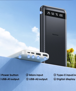 Alternative view of Remax Hintom 10000mAh 12W Powerbank